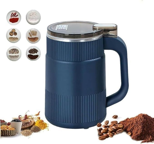 Spice Grinder with Handle – Multifunctional Electric Grinder for Kitchen Use