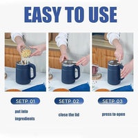 Spice Grinder with Handle – Multifunctional Electric Grinder for Kitchen Use