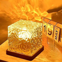 Water Ripple Lamp – Ocean Wave Light for Bedroom & Home Decor