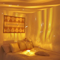 Water Ripple Lamp – Ocean Wave Light for Bedroom & Home Decor