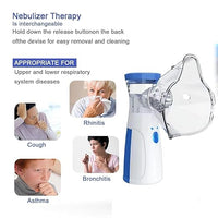Portable Mesh Nebulizer – Silent Steam Inhaler for Adults & Kids