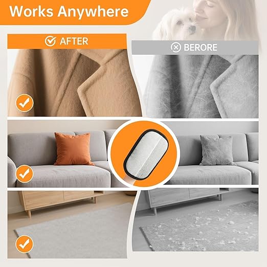 Pet Hair Remover Glove – Gentle Grooming & Shedding Brush for Cats & Dogs