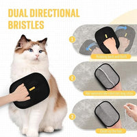 Pet Hair Remover Glove – Gentle Grooming & Shedding Brush for Cats & Dogs